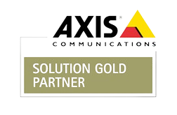 Logo Axis Communications - Partenaire Multiaxe pour les solutions de vidéosurveillance